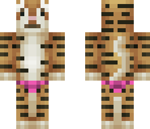 real tiger pink undies
