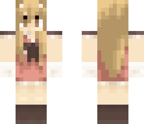 sexy blond catgirl