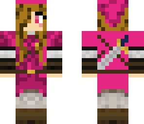 pink link girl
