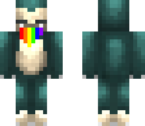 rainbow snorlax