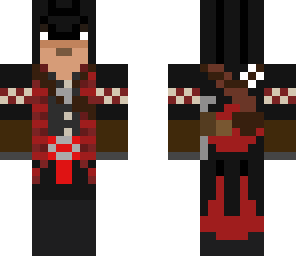 assassins creed 3 black and red
