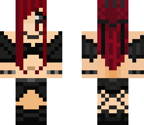 emo dark  angel girl