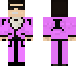 psy pink suit 