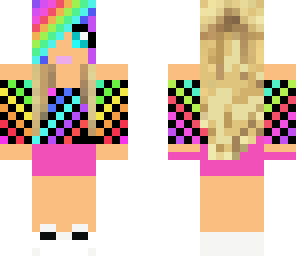 rainbow checker 