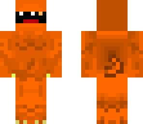 orange dino