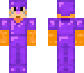 ginger cat in bright amethyst armour