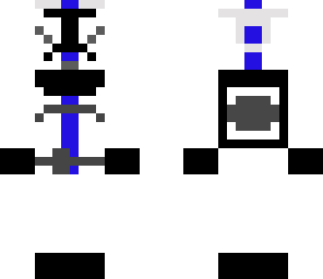 blue clone trooper