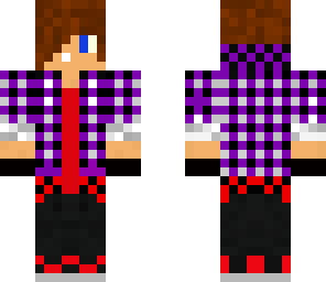purple emo boy