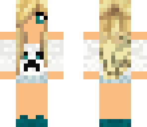 blonde girl modern