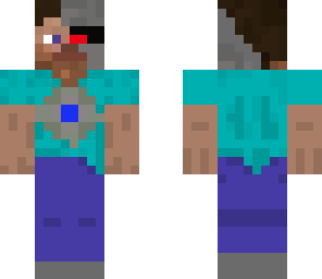 cyborg steve version 2