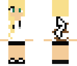 white pikachu hoodie girl