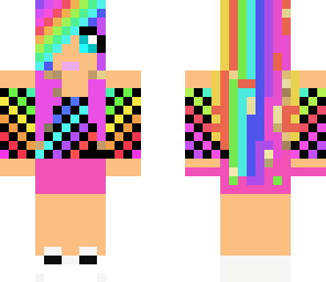 rainbow checker 