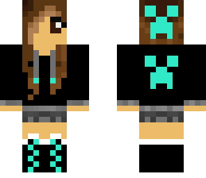 blue creeper girl