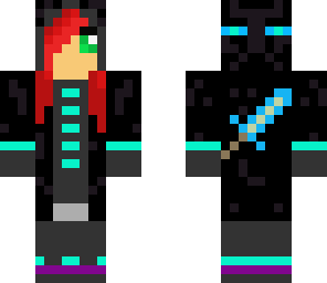 girl enderman hunter