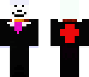 slenderman with red cross