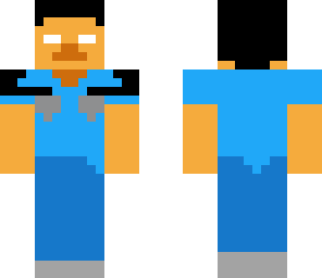 herobrine skin with headphones