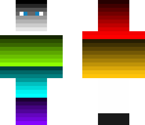 multi color steve not complete