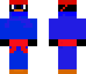 blue ninja penguin