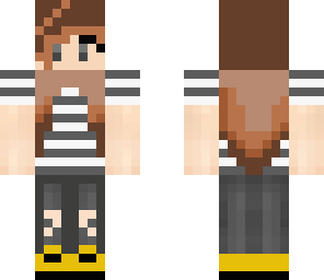 girl with brown hair