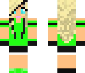 the new me in green