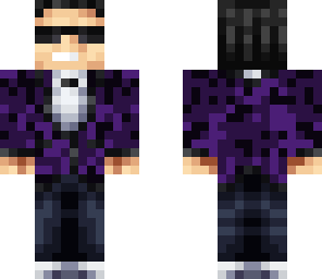 gangnam style purple psy