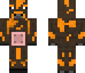 orange cow
