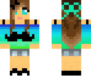 fixed mustache awesome girl