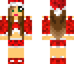 cute santa girl