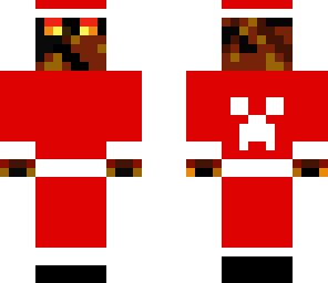 fire slime santa