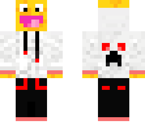 cheese man with jacket and headphones