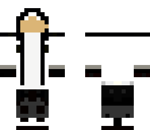 white hoodie