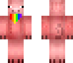 rainbow pig