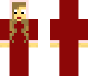lady in red