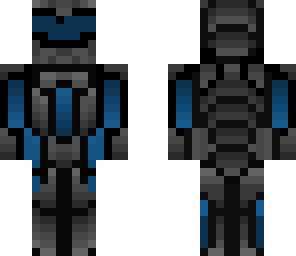 blue stealth suit