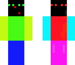 colorful endermen