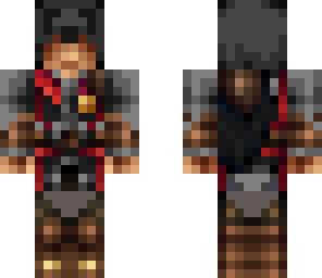 dark assassin  detailed hood