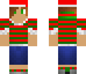 cool guy with santa hat 