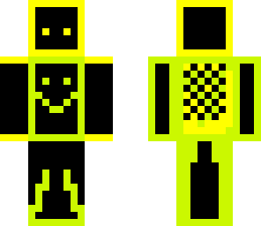 black and yellow