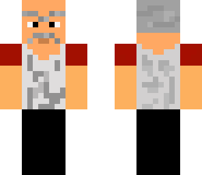 monobrow old man