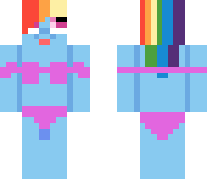pony in bikini updated