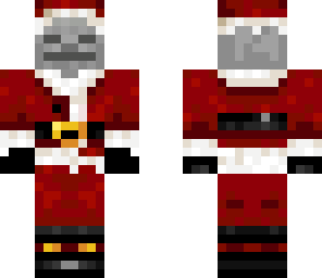 skeleton santa