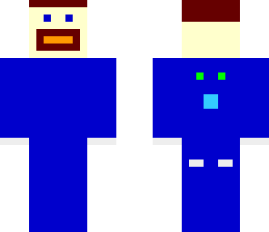 blue santa