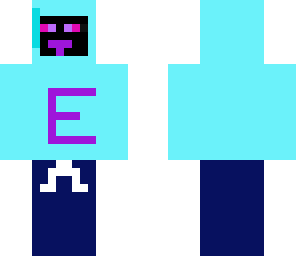 blue enderman hoodie