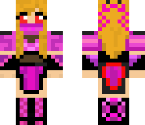 pink ninja girl