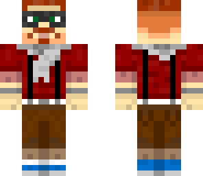 boaz the hipster - 3d head