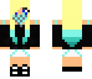 blue girl number two