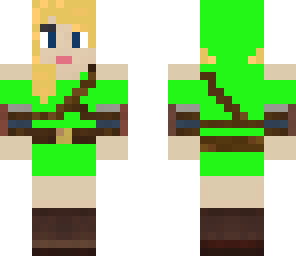 green girl link