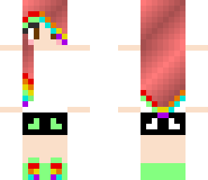 rainbow girl