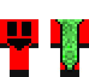 headless red dude