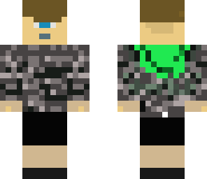 me in minecraft